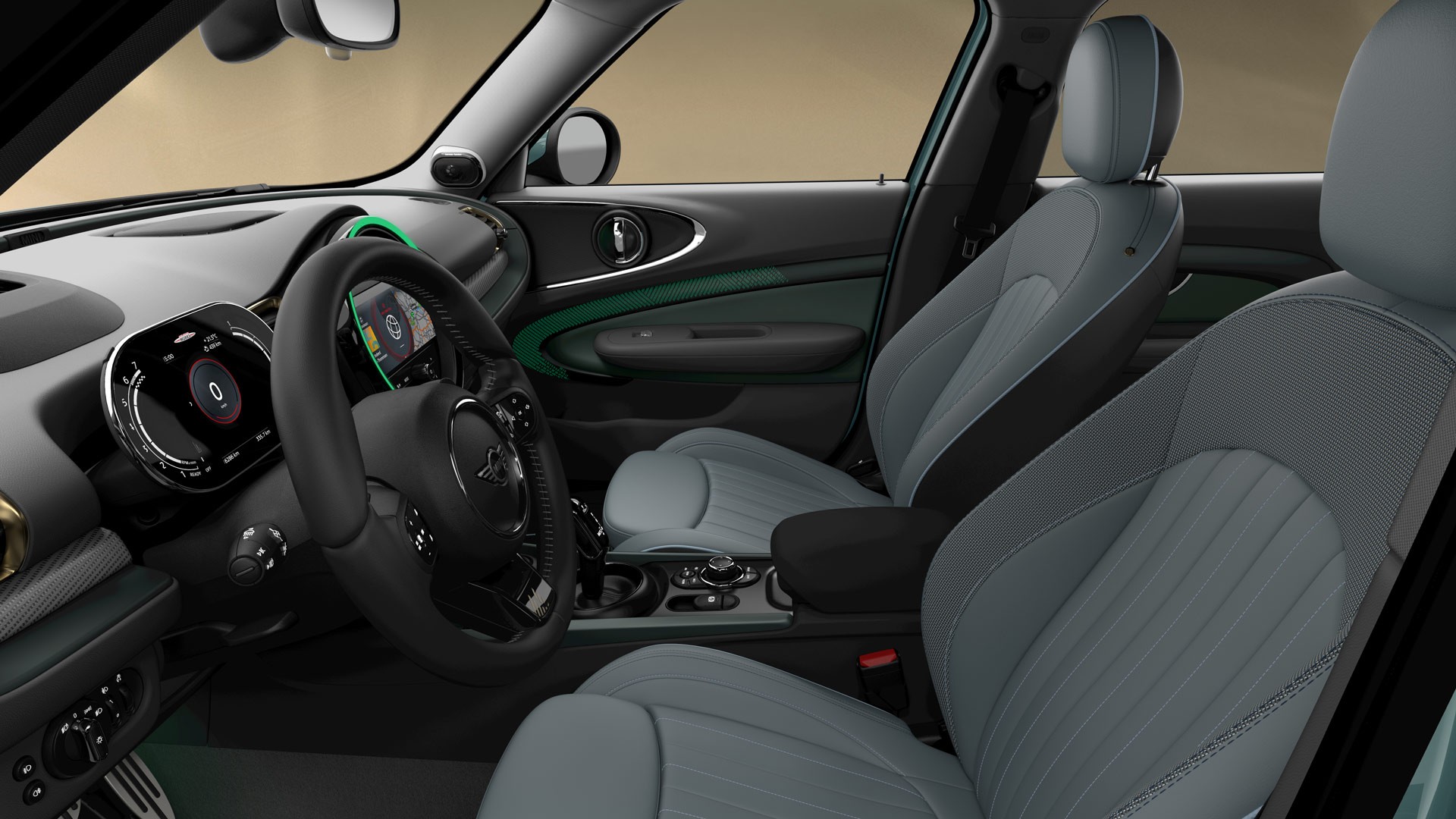 MINI Clubman Untold edicija – unutrašnjost – prikaz od 360°